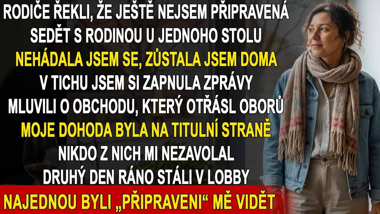 Rodiče Řekli, Že Nejsem „Připravená“ Sedět S Rodinou — Tak Jsem Zůstala Doma...