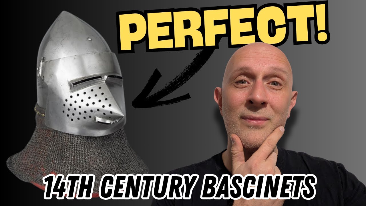 The PERFECT Medieval HELMET? The successful BASCINET