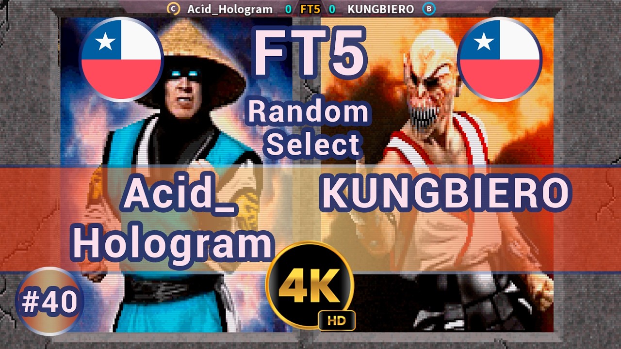 MK2 - 🇨🇱 Acid_Hologram vs KUNGBIERO 🇨🇱 FT5 / 4K 60 FPS #mortalkombat2 #mk2#t99hex #t99h #team99hits
