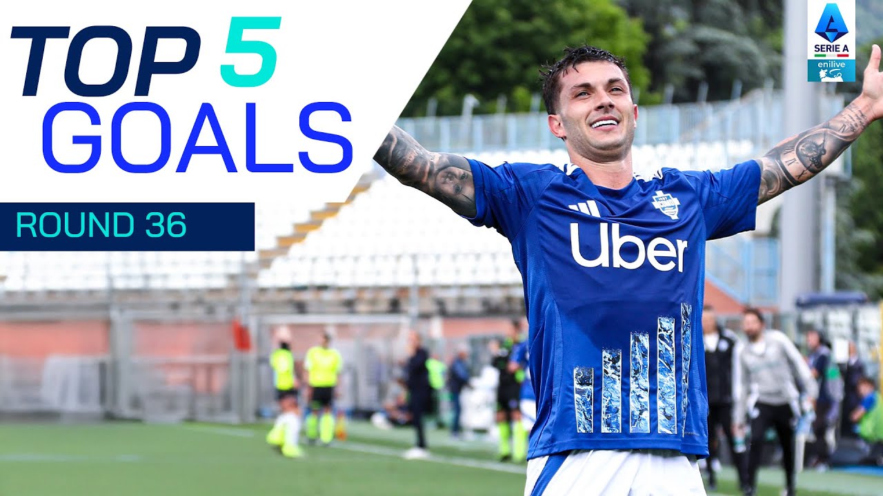 Strefezza Steals the Show! | Top 5 Goals | Round 36 | Serie A 2024/25