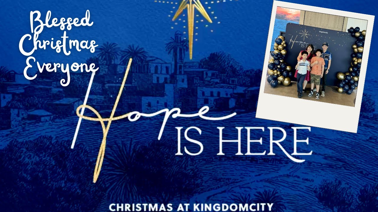 Всем благословенного Рождества! Наше рождественское богослужение в Kingdomcity.