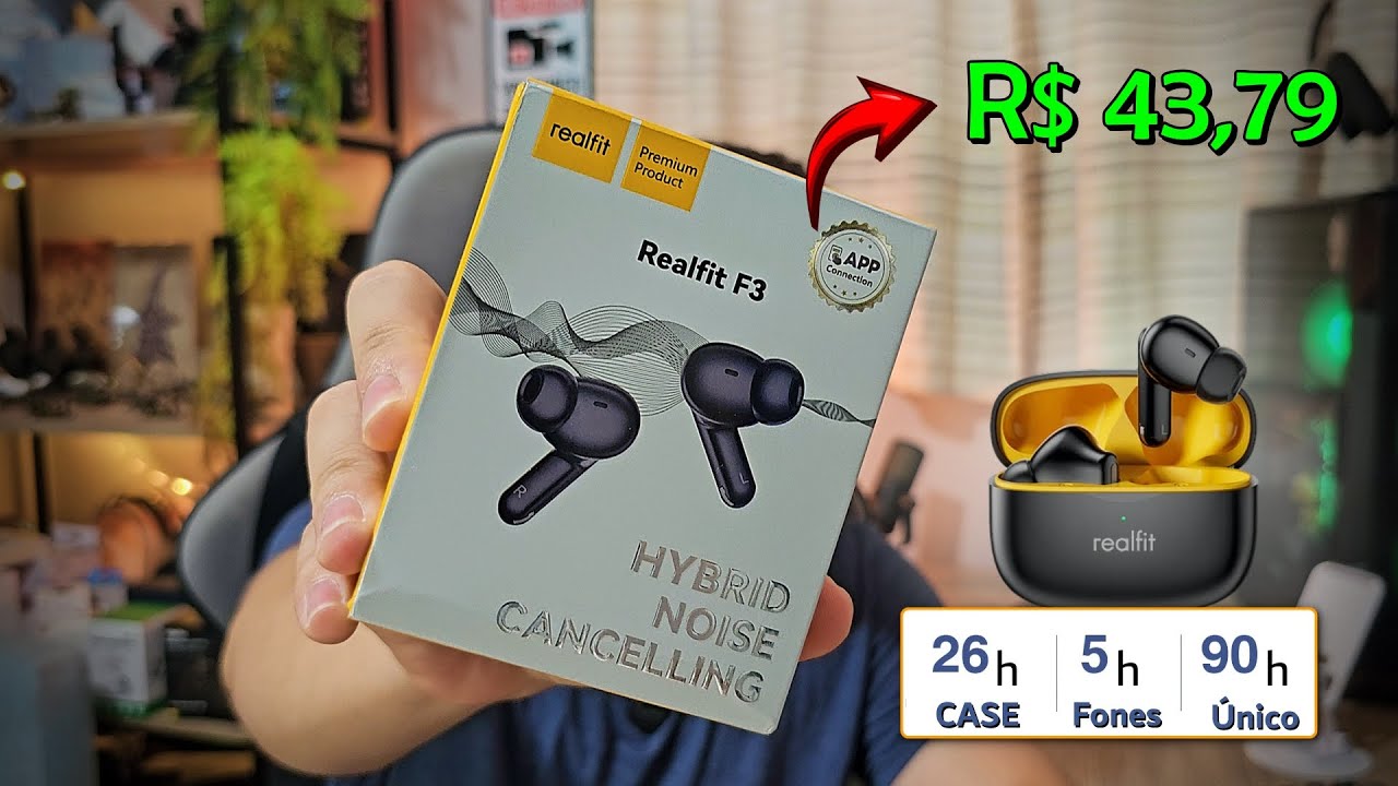 FONE BARATO e FAMOSO mas vale a pena ? Realfit F3 - An&aacute;lise profissional