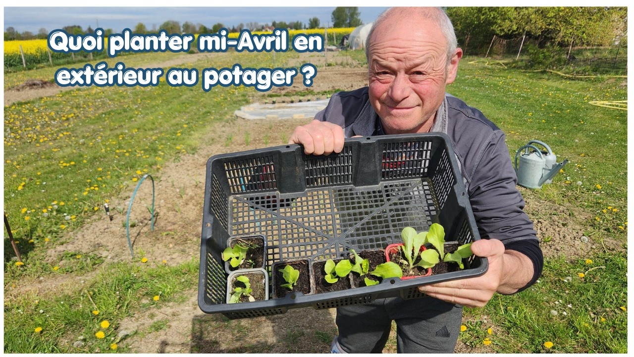 Quoi planter en ext&eacute;rieur au potager mi- Avril ?