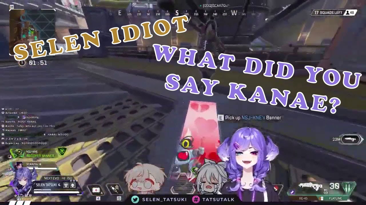 Kanae bullies Selen bullies Kanae gentle Selen!?!?【NIJISANJI EN | Selen Tatsuki】