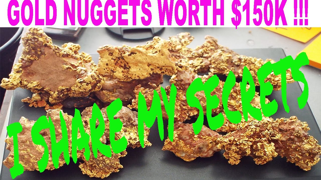 I share with you my secret to finding a big patch of gold nuggets with a metal detector in Australia