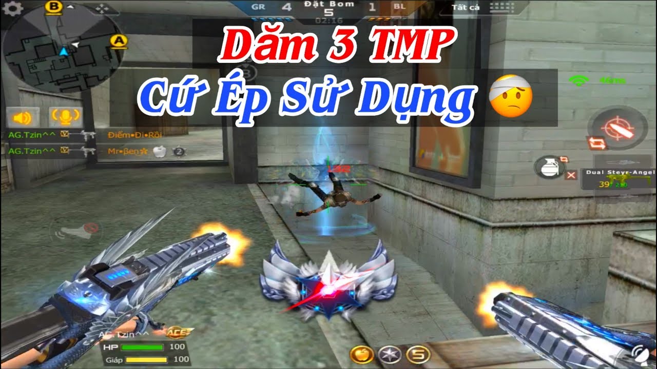 CF Legends : Đã Không Muốn Bắn TMP Rồi Lại Còn Cứ Ép - Tuấn Sniper