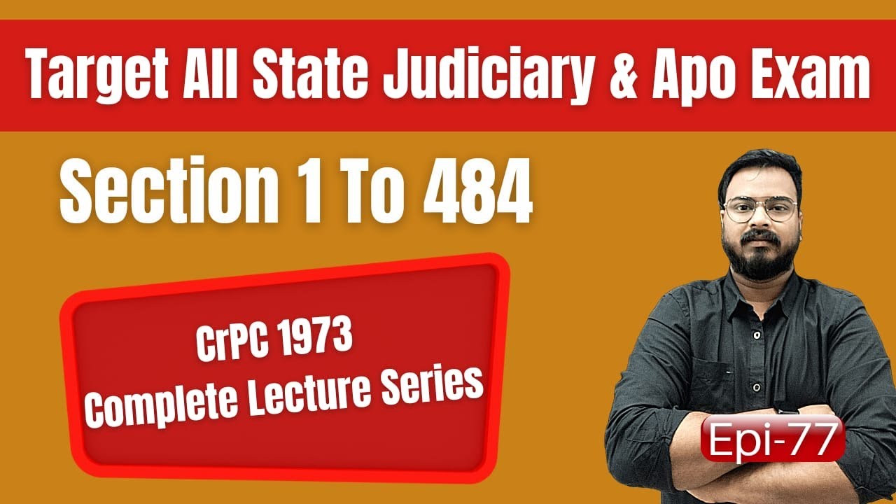Section 344 To 352 CRPC 1973 In Hindi | Criminal Procedure Code 1973 By Sonu Sir | Complete Series