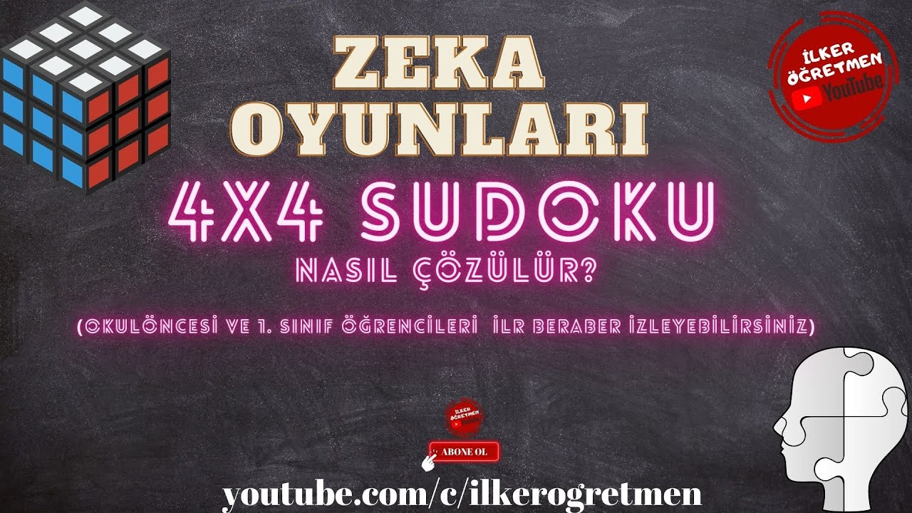 4X4 Sudoku Nasıl Çözülür?