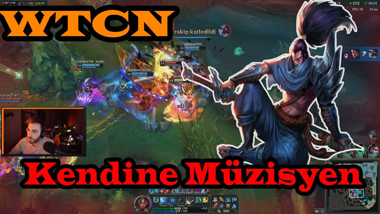 Wtcn - Kendine Müzisyen Yasuo Oynuyor! /w Uthenera, Jrokezftw , Readmos