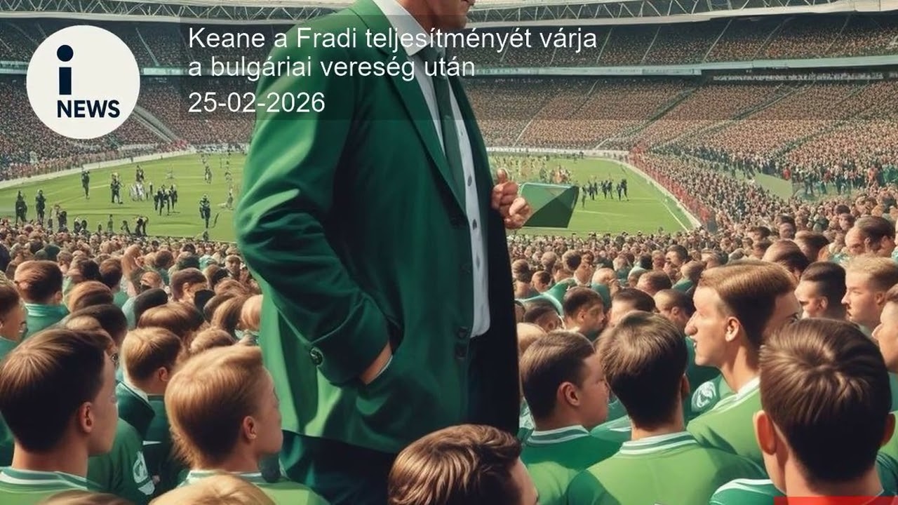 Keane a Fradi teljesítményét várja a bulgáriai vereség után