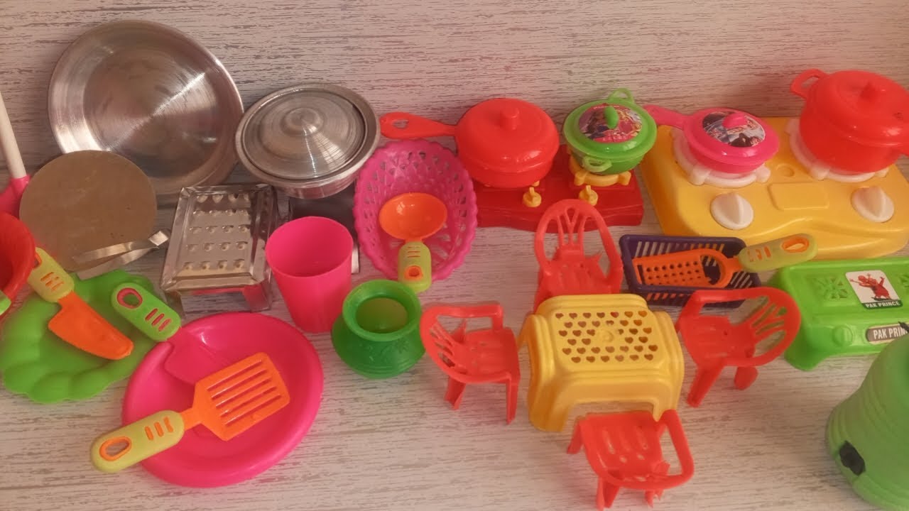8:46Minutes Satisfying with Unboxing Automatic Kitchen Appliance Playset ASMR No Talking｜Review Toys