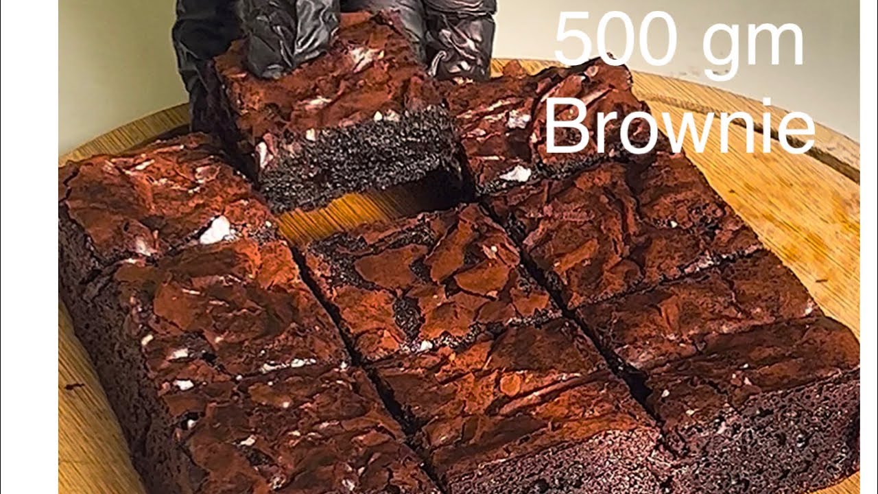 500 GM Brownie Recipe #brownie#bestbrownie#brownie