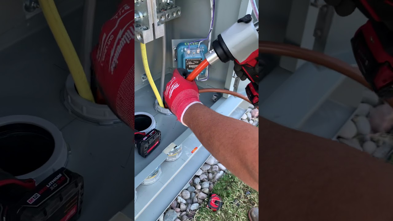 Milwaukee m12 cable cutters and Milwaukee m18 cable strippers