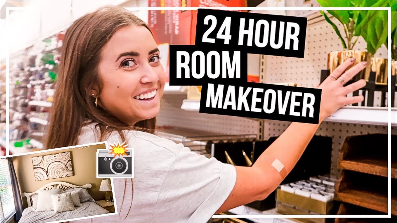 24 HOUR ROOM TRANSFORMATION!