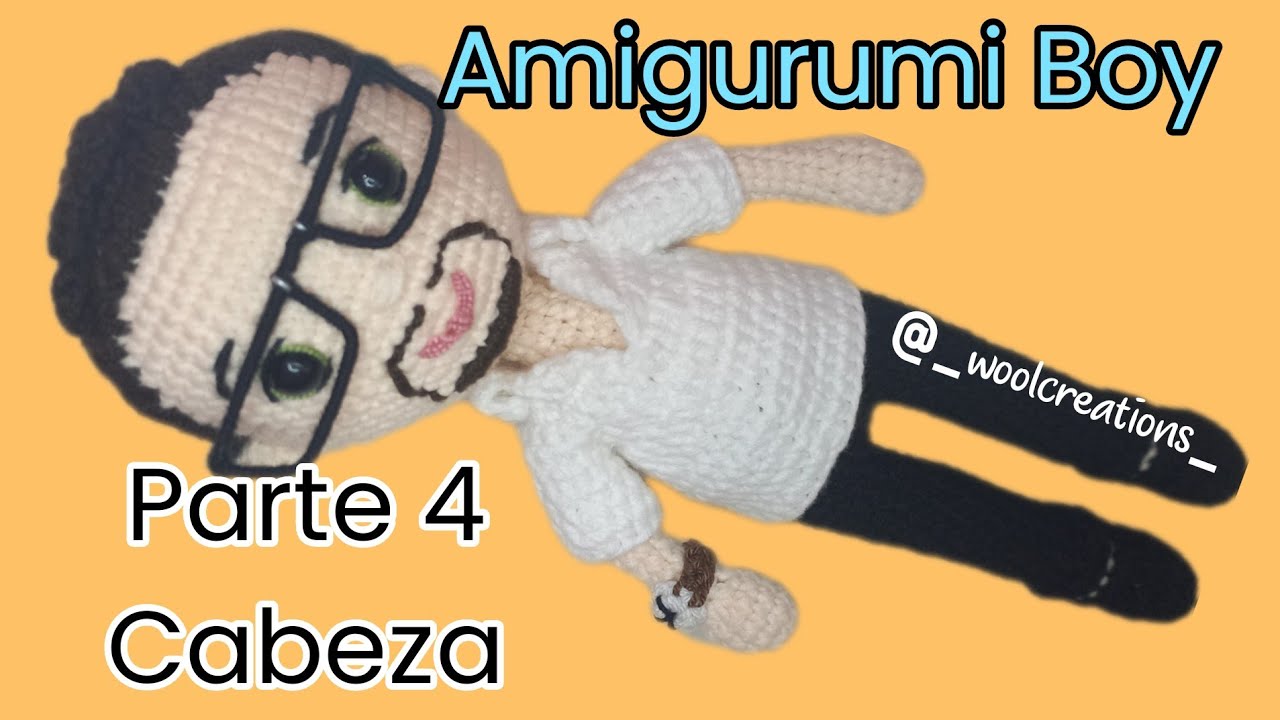 Amigurumi Boy paso a paso - Parte 4 - Cabeza
