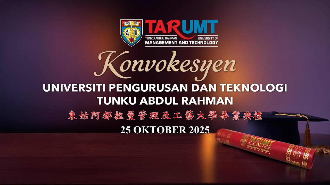 [LIVE] TAR UMT Convocation – 25 October 2025