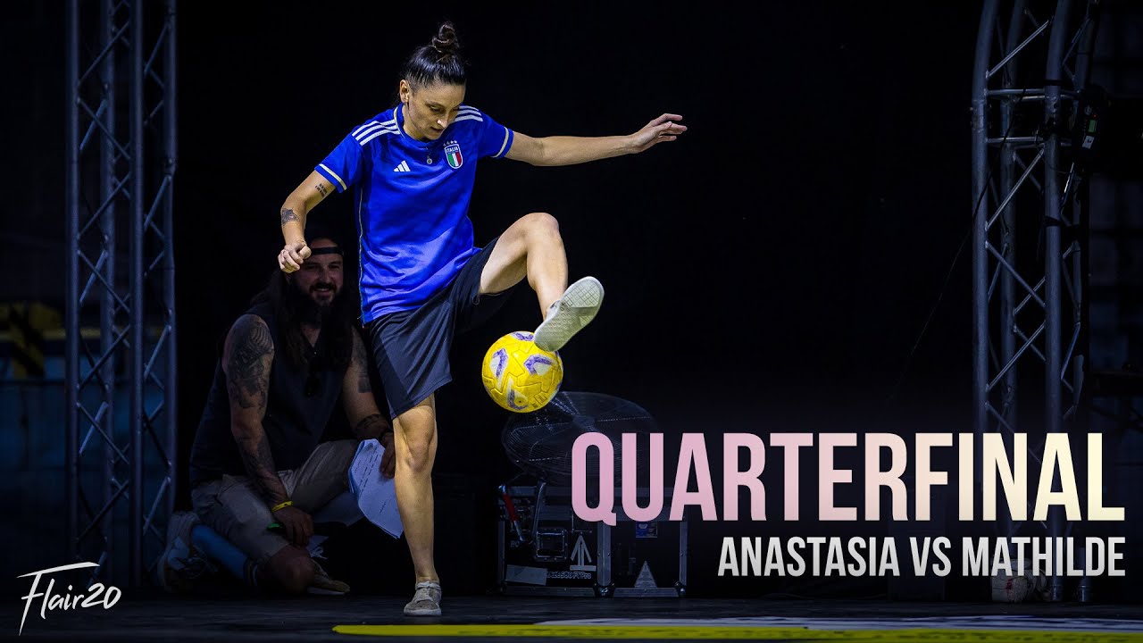 Anastasia vs Mathilde | Quarterfinal | Super Ball World Freestyle Football Championship 2024