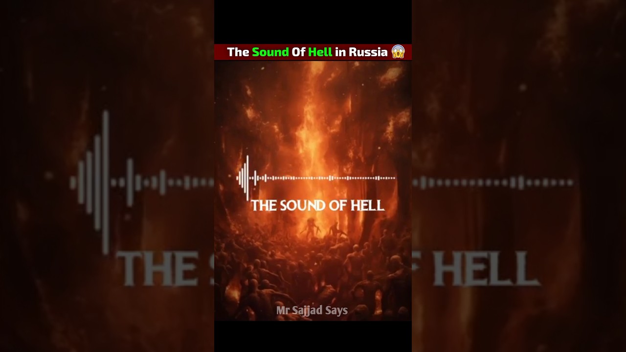 Самый большой в мире объект в России и Звук под землей 😱 #шорты
