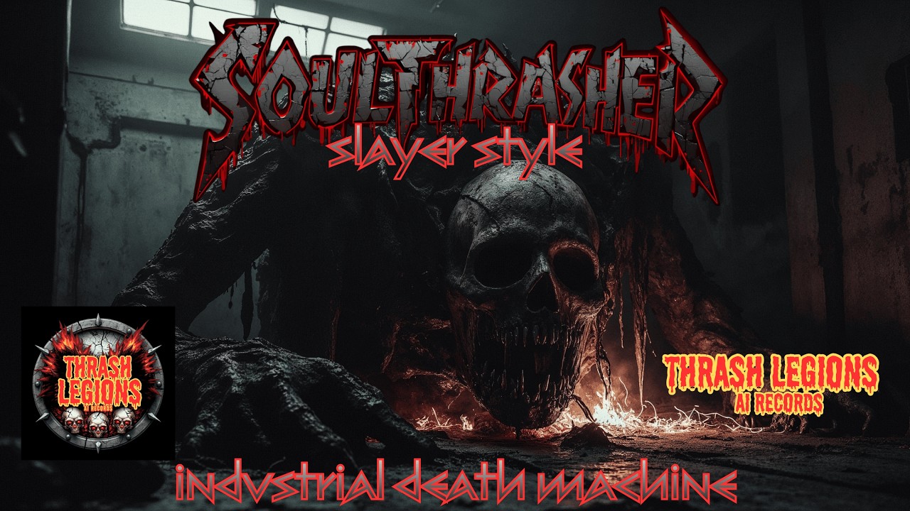 🔥4K Soulthrasher 01# (Full Album) | Industrial Death Machine 🔥 | Slayer Style #thrashmetal