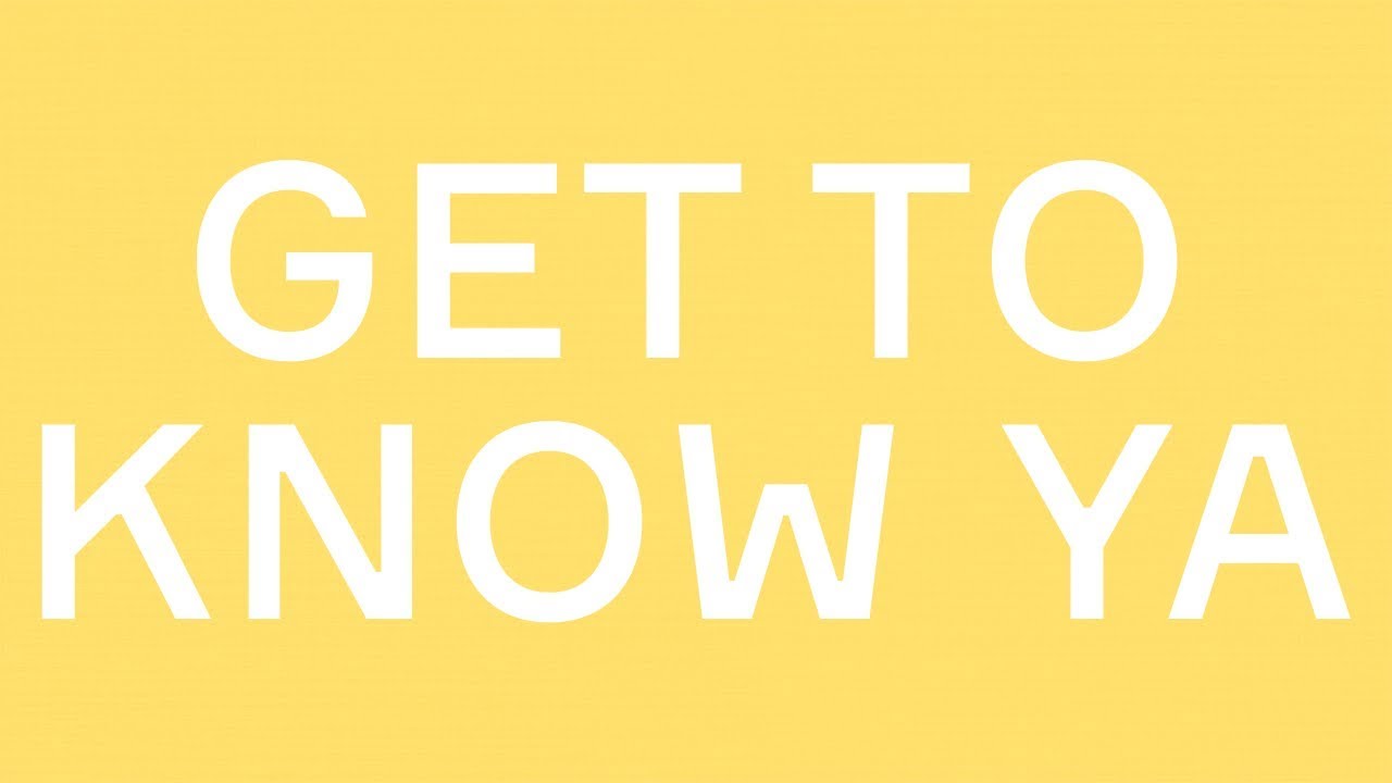 Marcus & Martinus - Lyrics to Get To Know Ya