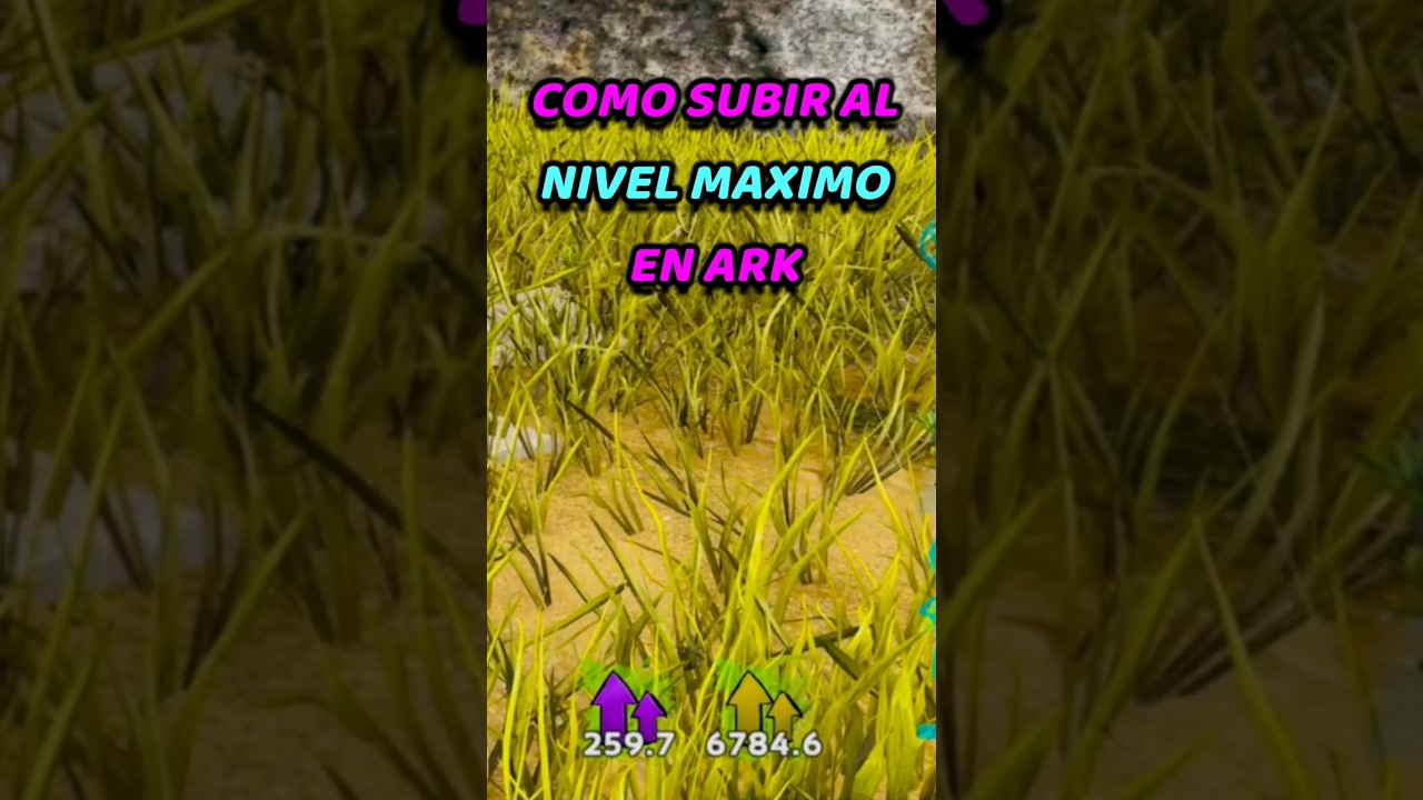 COMO SUBIR al NIVEL MAXIMO en ARK