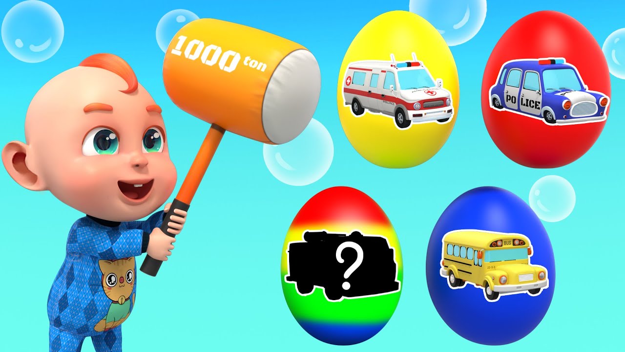 Telur Kejutan, Pukul, Pukul Pukul | Pekerjaan dan Profesi | Edukasi Anak | Rosoo Bahasa Indonesia