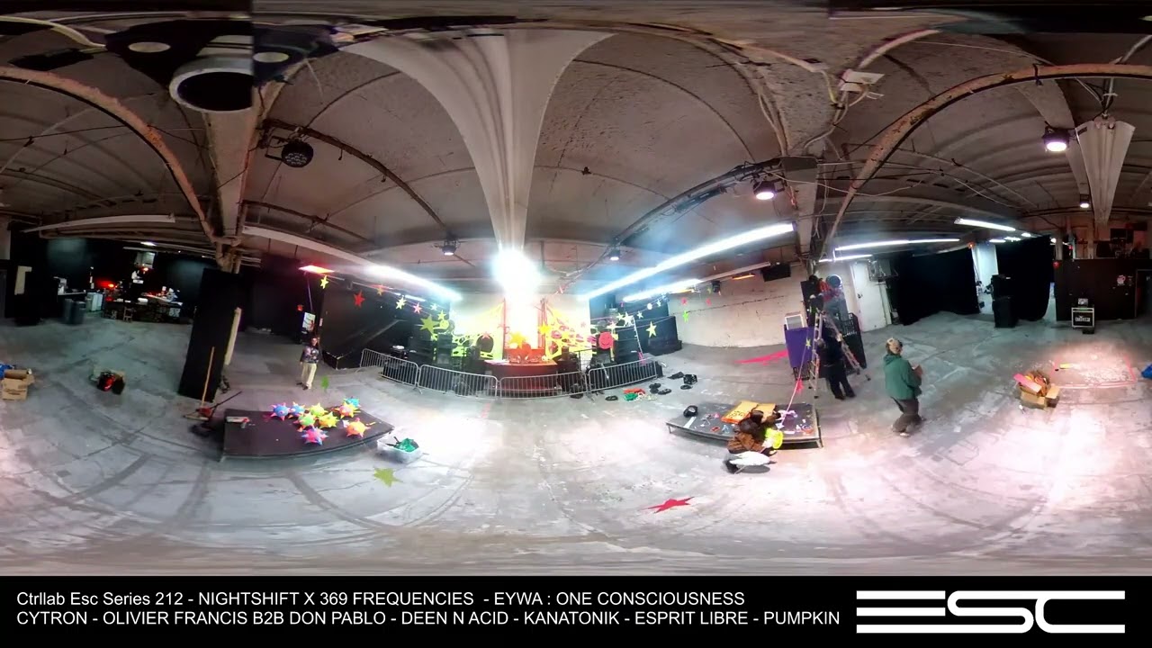 Ctrllab Esc Series 212 - NIGHTSHIFT X 369 FREQUENCIES  - EYWA : ONE CONSCIOUSNESS CYTRON - OLIVIER F