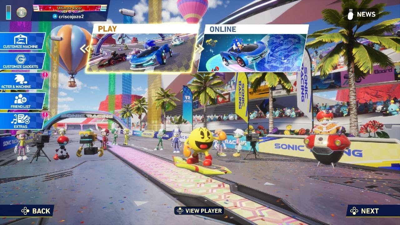 Sonic Racing: CrossWorlds Crossover grand prix part 1