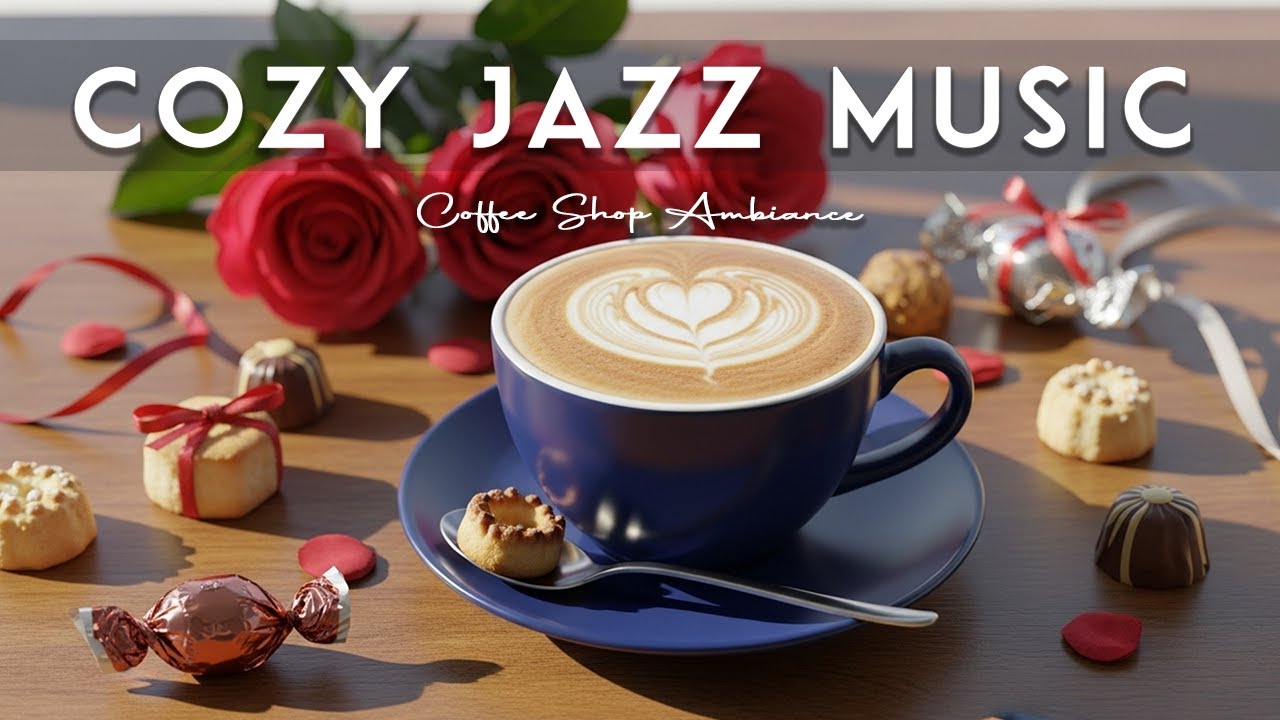 Cozy Jazz Music ☕ Coffee Shop Ambiance | Smooth Bossa Nova Instrumental for Relaxing