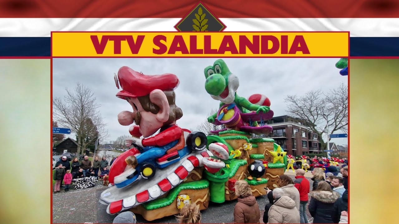 Sallandse Carnavalsoptocht Raalte met Deelnemerslijst 11-2-2024