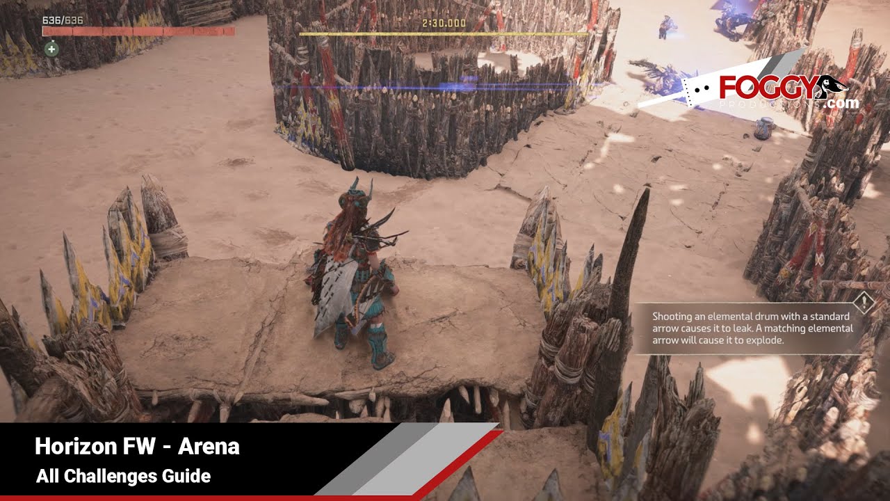 Horizon Forbidden West - All Arena Challenges Guide (Completed Arena Challenge Set trophy)
