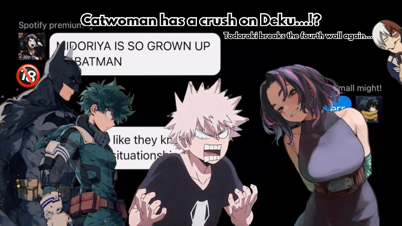 Deku is exposed as Batman!? | 13k SPECIAL 🎉 | Izuku x Lady Nagant