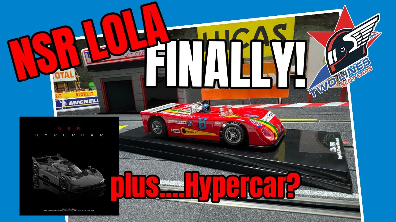Новый NSR Lola наконец-то доставлен! А новый NSR Hypercar?