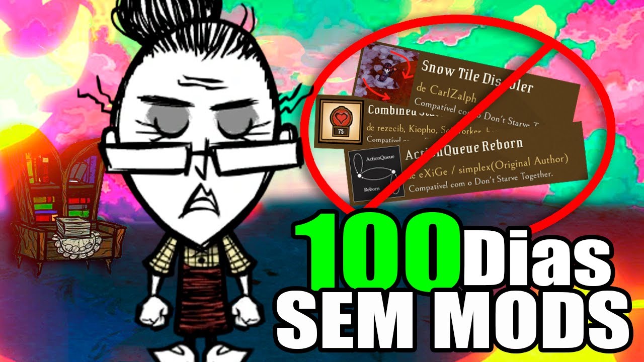 Passando 100 dias no dont starve together sem usar MODS VANILLA