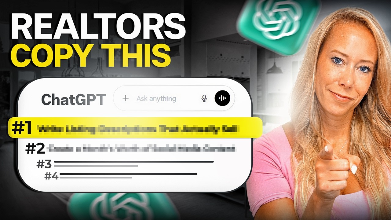 5 Must-Use ChatGPT Prompts Every Realtor Needs | Unlock Massive Growth in 2025