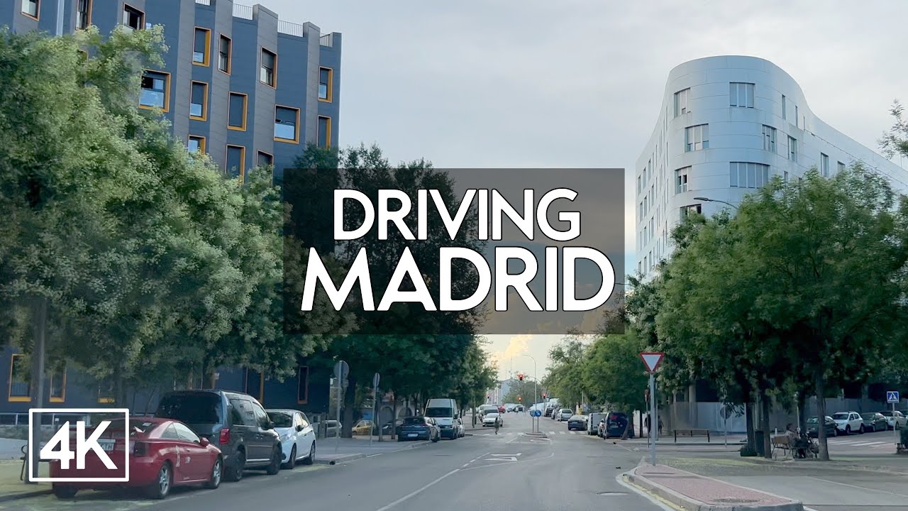 [4K] Driving Madrid | A4 - M30 - Entrevías - Palomeras - Numancia - Adelfas | POV 4K HDR