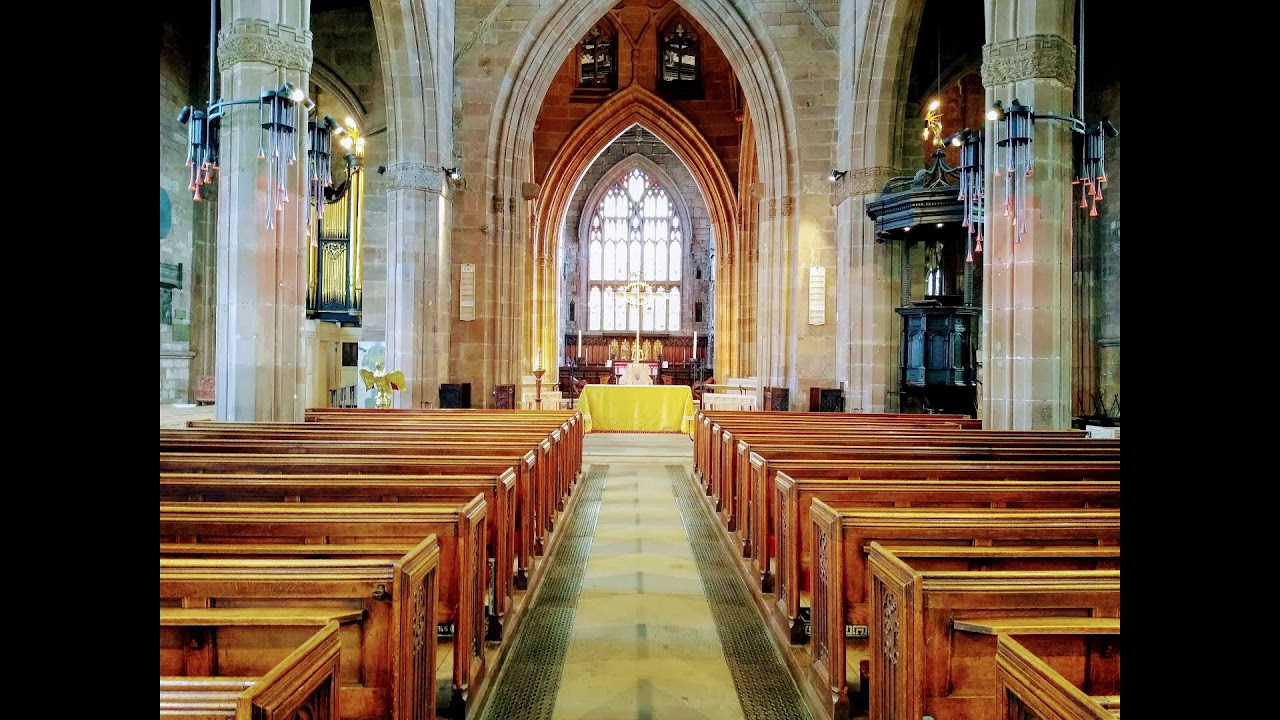 Holy Communion on Trinity Sunday from Rotherham Minster 12 June 2022