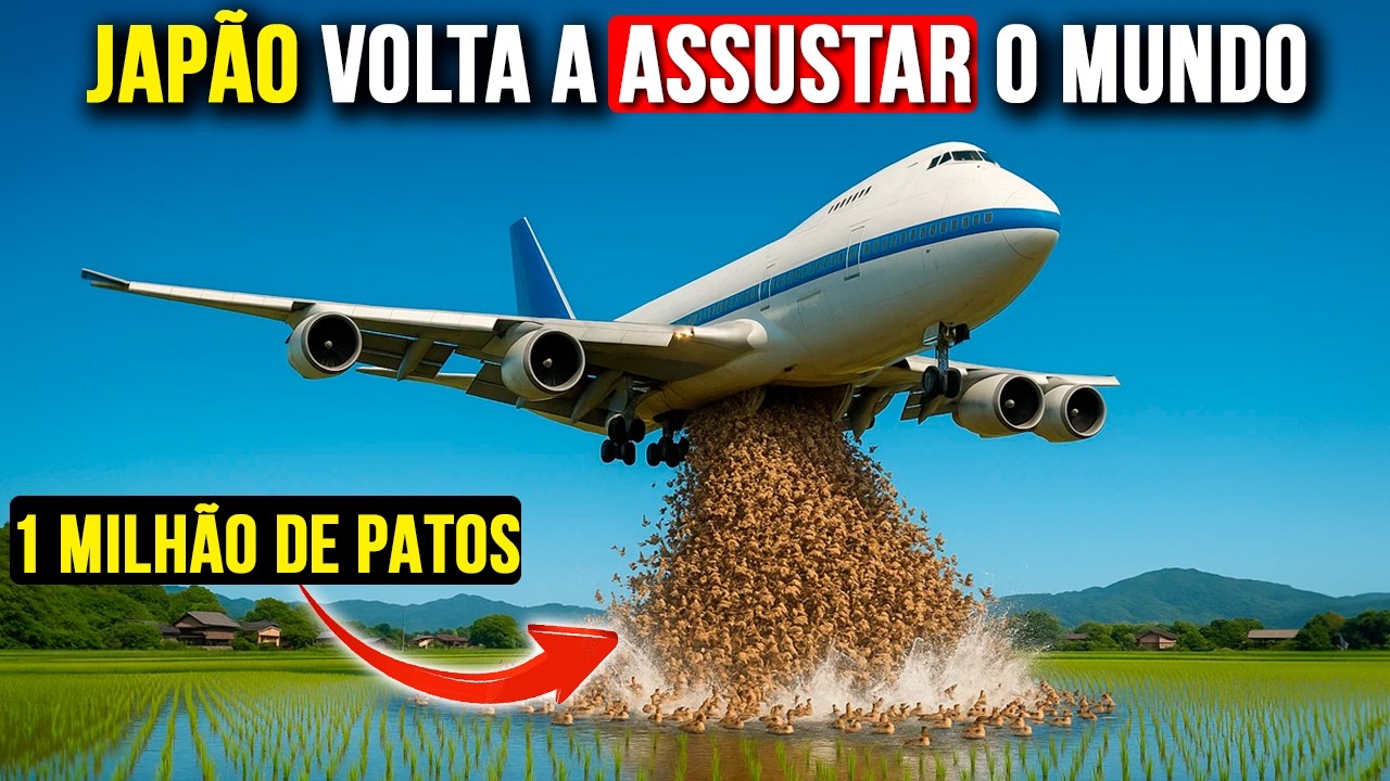 NOVA T&eacute;cnica Agr&iacute;cola do JAP&Atilde;O que CHOCOU o Presidente dos EUA⚠️​VOC&Ecirc; N&Atilde;O VAI ACREDITAR, MAS &Eacute; REAL
