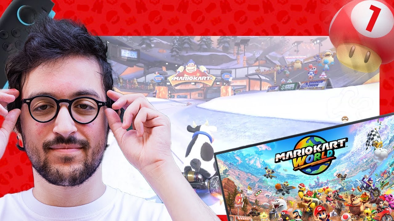 Sortie officielle de la Switch 2 ! On test ca sur Mario Kart World
