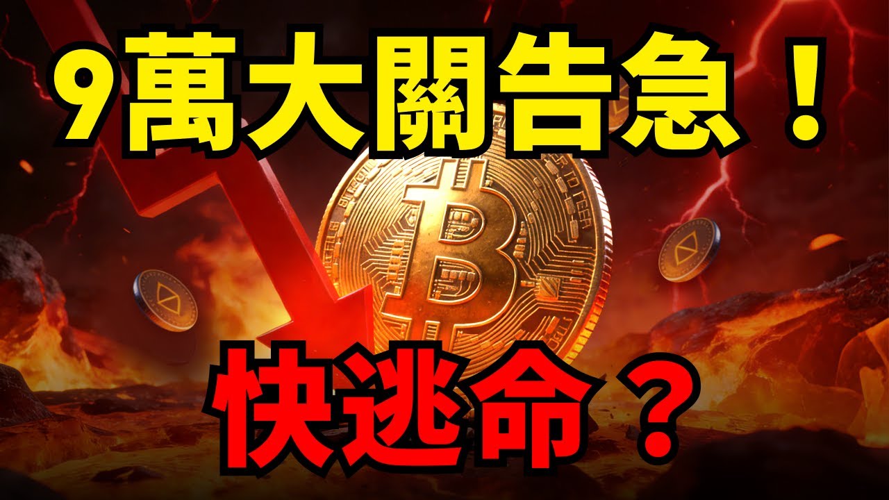 比特幣9萬大關告急！黑色星期一隻是開始？川普這封「私信」恐引爆全球崩盤！以太幣跌破3200，多軍快逃命？