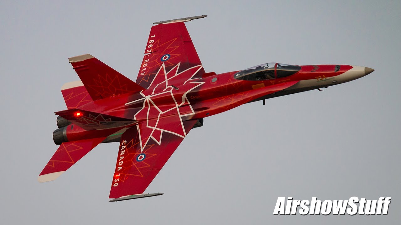 Meet CF-18 Hornet Demo Pilot  Capt. Matthew 