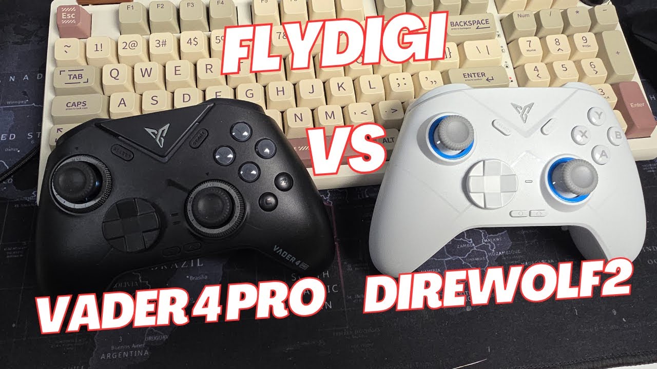 Flydigi Vader 4 Pro vs Direwolf 2 – Najlepsze pady do gier w 2025 roku?