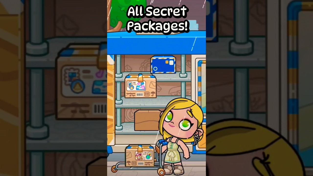 ALL Secret Packages at Post Office! #avatarworld