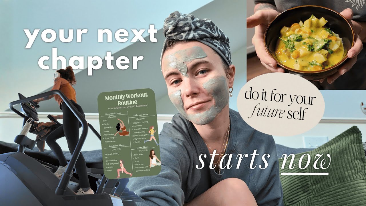 healthy habits I’m locking in on BEFORE 2026 + cycle syncing tips for your glow up journey ✨