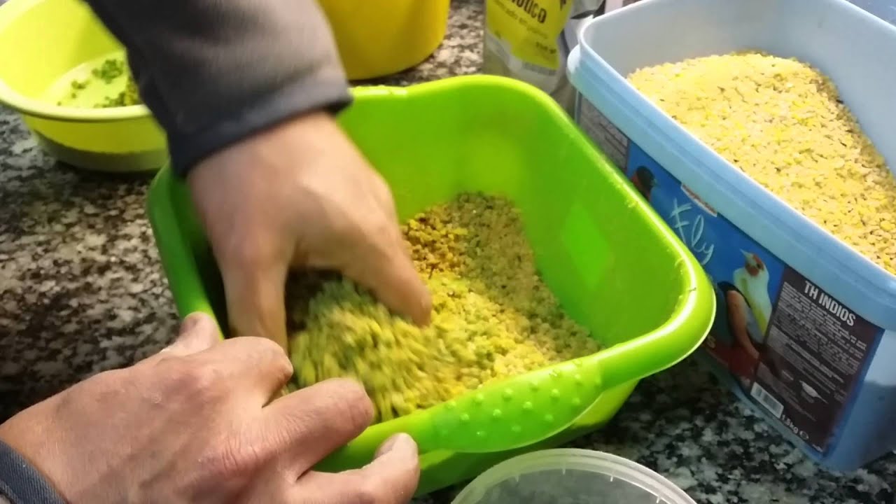 Preparaci&oacute;n de la perla sustituto del germinado