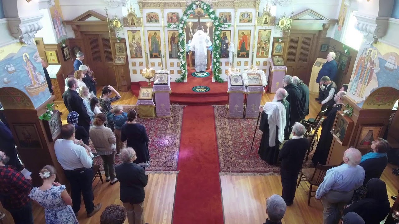 2025-0817 Divine Liturgy - His Grace, Bishop Vasily presiding for the first time