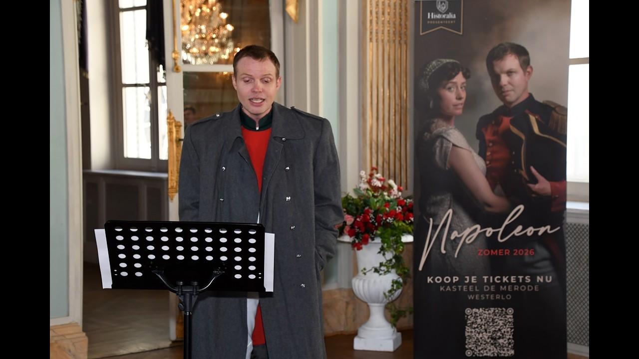 SONG: Jelle Cleymans zingt eerste nummer uit Napoleon de Musical