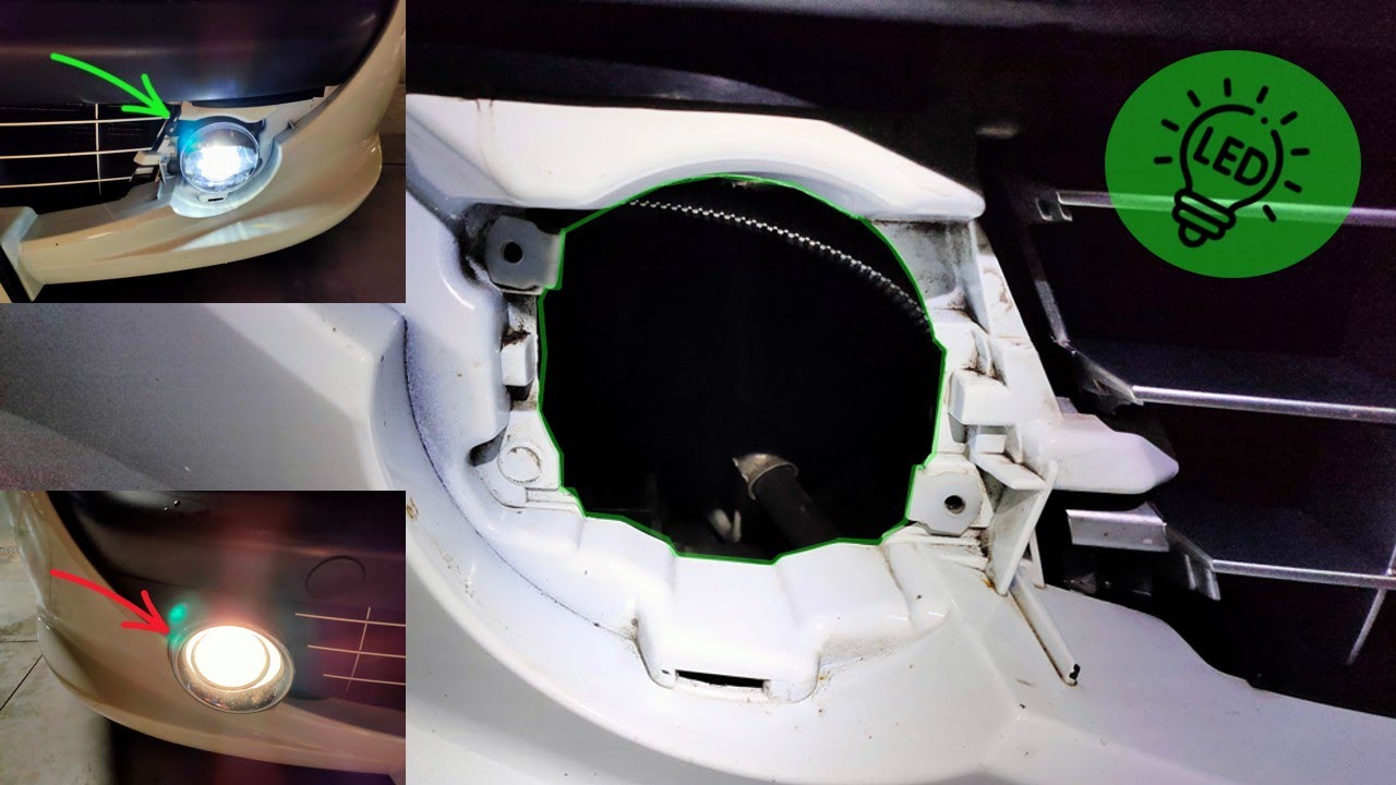 How To HALOGEN fog LAMP replace WITH Valeo led FOG lamp?