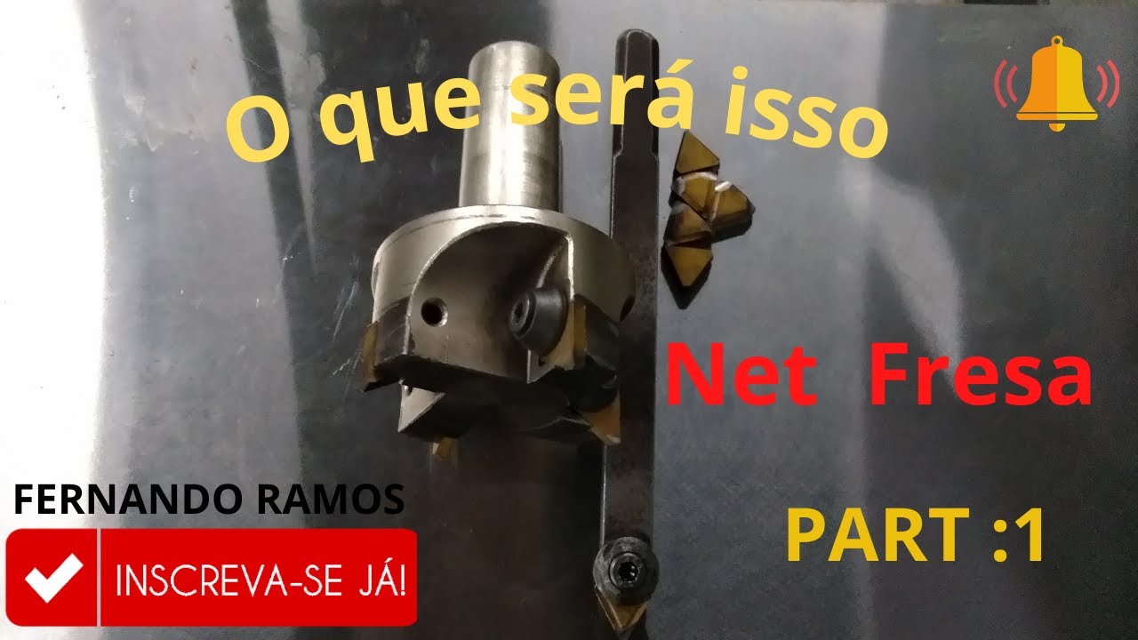 Dicas Net FRESA  pastilha triangular  para cabeçote ⚙⚙🛠🔩
