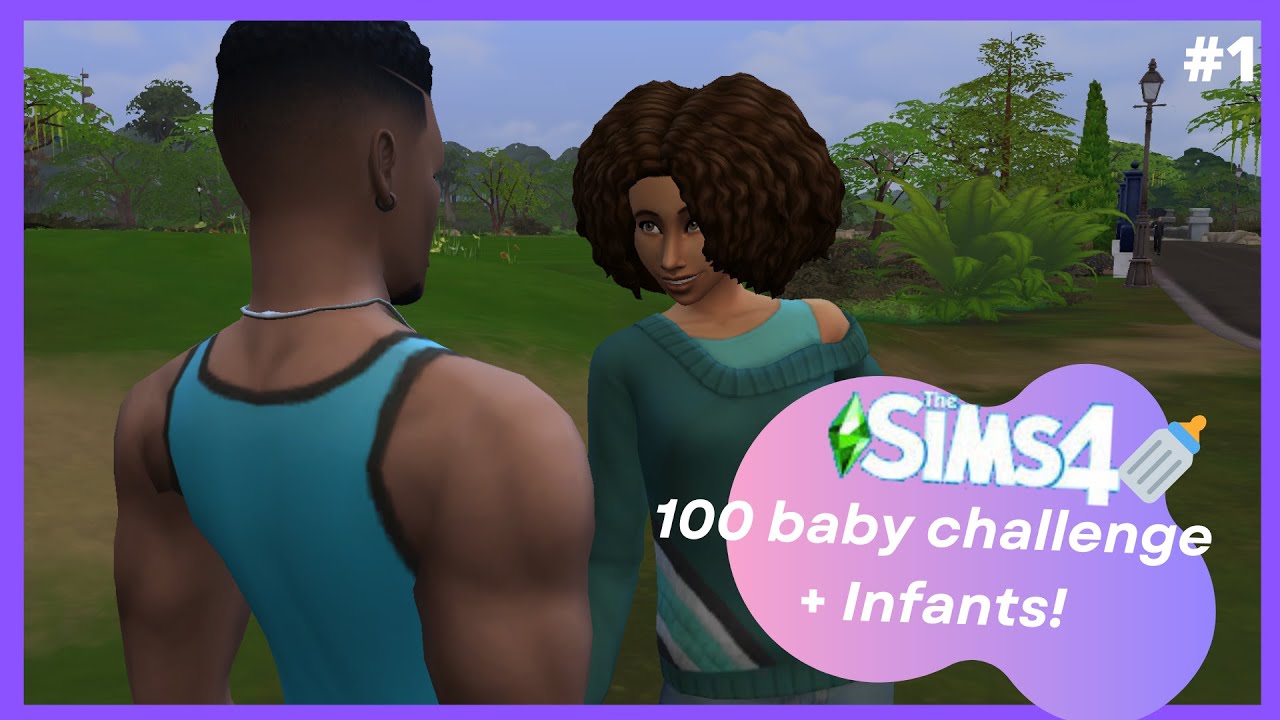 Nieuwe challenge!// 💓Sims 4 100 baby challenge + Zuigelingen!